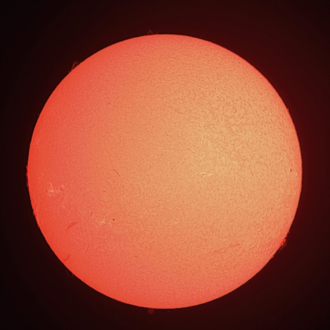 7/7の太陽（Hα）