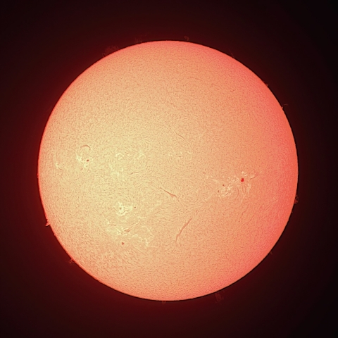 7/13の太陽（Hα）