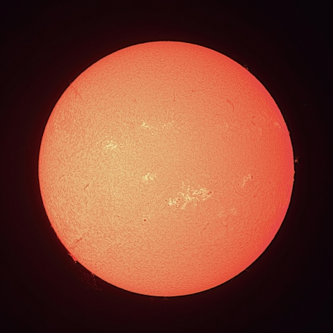 7/21の太陽（Hα）