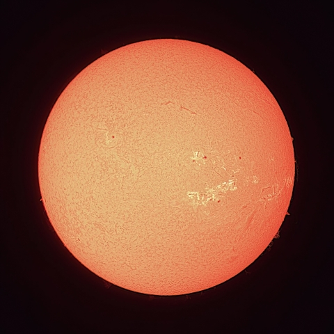 7/31の太陽（Hα）