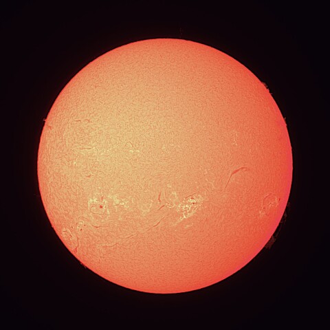 9/4の太陽（Hα）