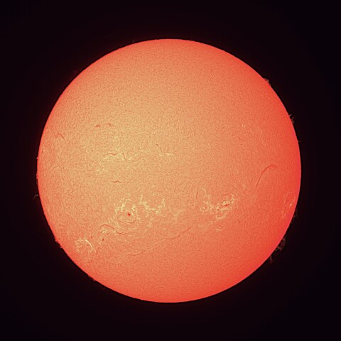 9/5の太陽（Hα）