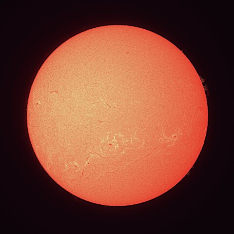 9/6の太陽（Hα）