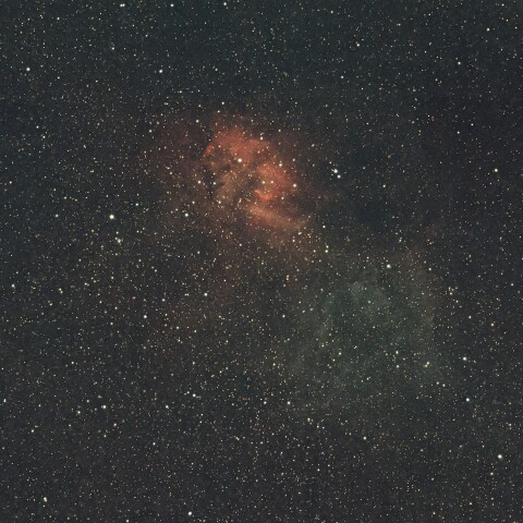 夏の終わりの記念撮影2024 Part 1 ライオン星雲（Sh2-132）