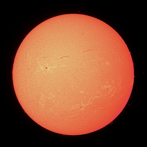 9/9の太陽（Hα）