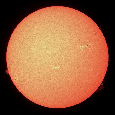9/14の太陽（Hα）