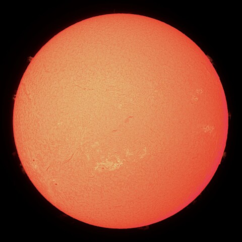 9/18の太陽（Hα）