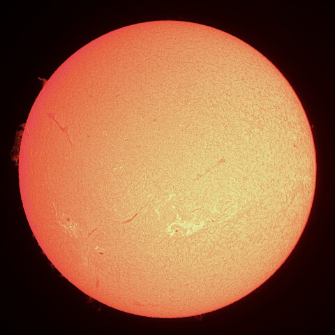 9/19の太陽（Hα）