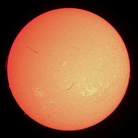 9/20の太陽（Hα）