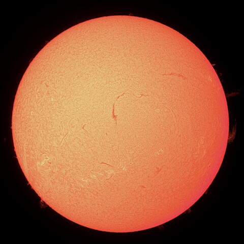 9/26の太陽（Hα）