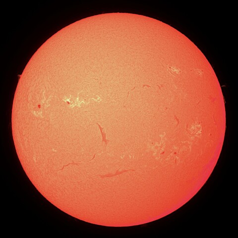 11/1の太陽（Hα）