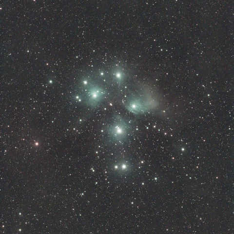 10/31のプレアデス星団