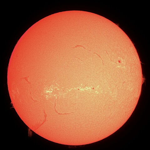 11/08の太陽（Hα）