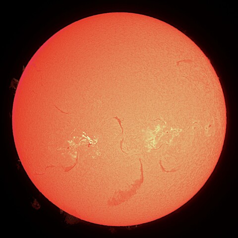 11/11の太陽（Hα）