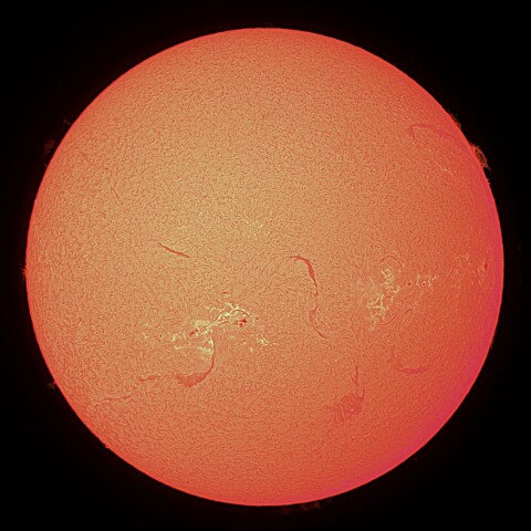 11/12の太陽（Hα）