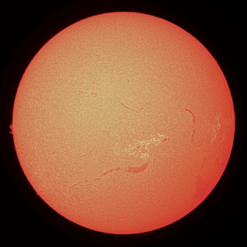 11/14の太陽（Hα）
