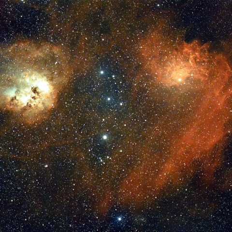 12/19のIC405とIC410