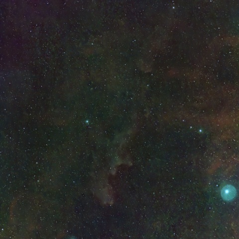 12/28の「魔女の横顔星雲」