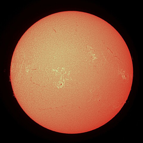 2024年大晦日の太陽