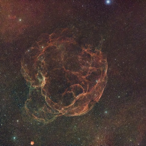 2024/12/28のSh2-240（スパゲティ星雲）