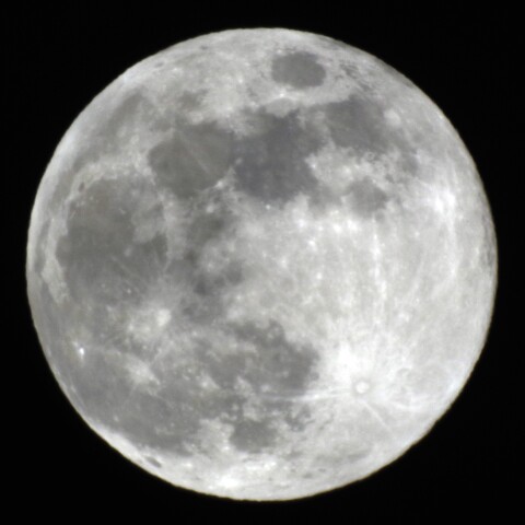 02/12の月（スノームーン）