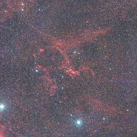 07/29のSh2-113, Sh2-114（フライングドラゴン星雲）