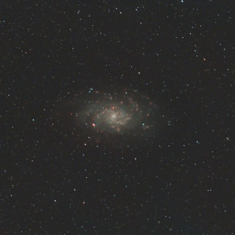 M33(回転花火銀河)