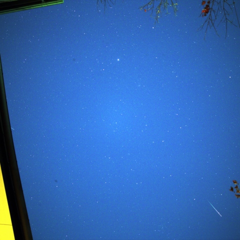 11/19早朝の獅子群の流星