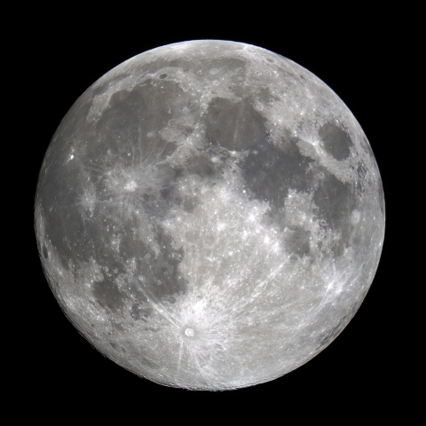 02/01の月（スノームーン）