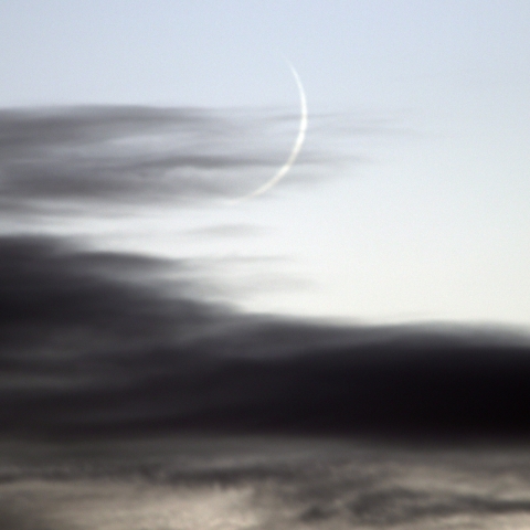 １１月６日の月（月齢１）