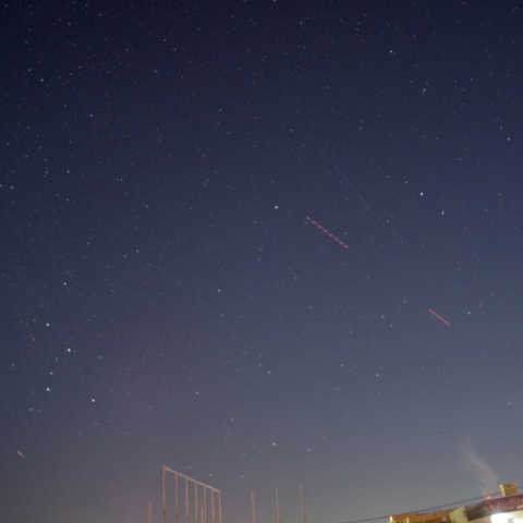 １１月７日早朝の流星