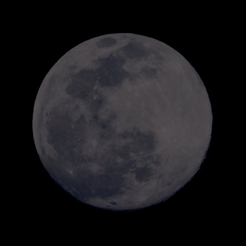 2022年3月17日の月