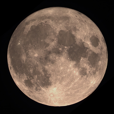 9/10の月（月齢14）