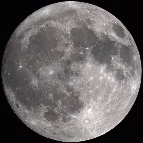 6/3の月（月齢15）