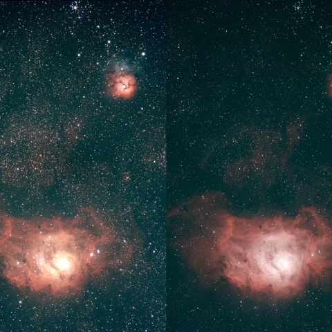 7/13と7/21のM20付近の比較