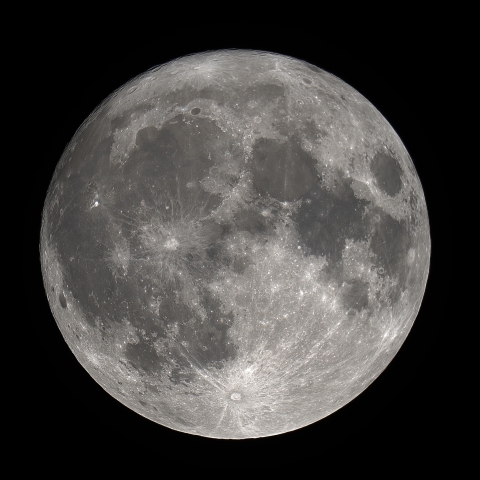 8/1の月（月齢15）