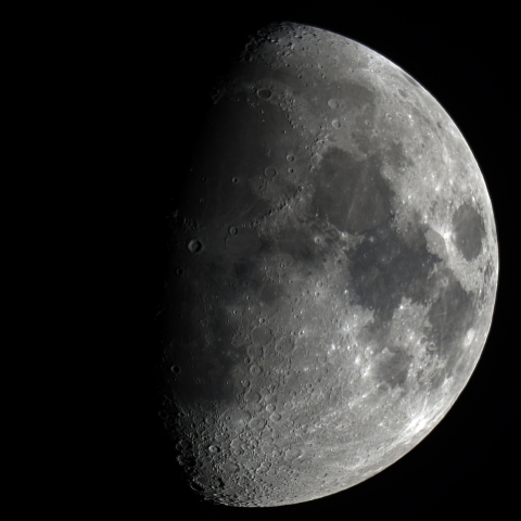 9/24の月（月齢9）