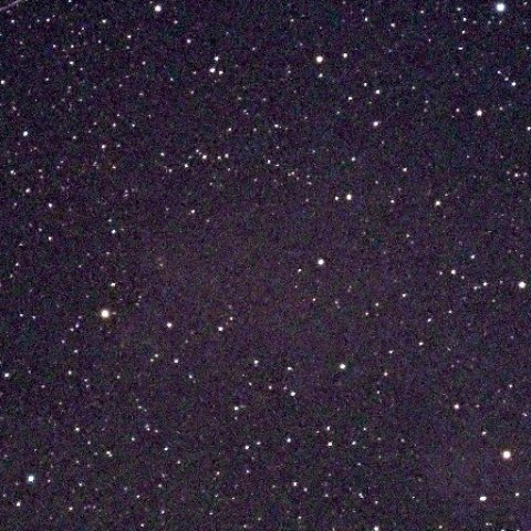 魔女の横顔と流星