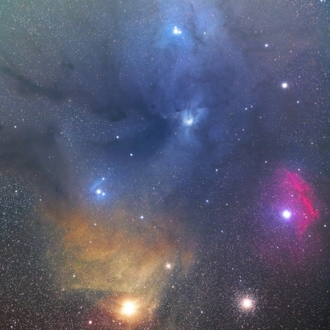 Colorful Clouds of Antares