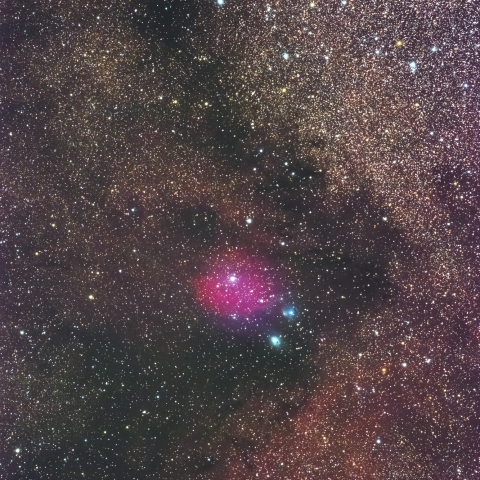 Bambi's necklace～IC1284, NGC6589