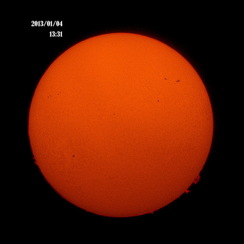 2013.0104の太陽