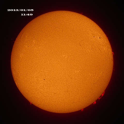 2013.01.05の太陽