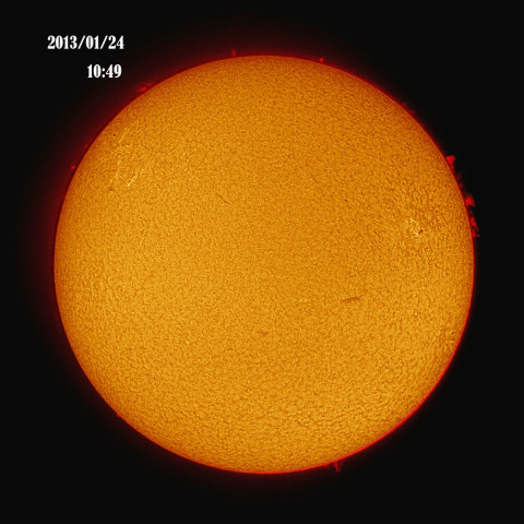 2013.01.24の太陽