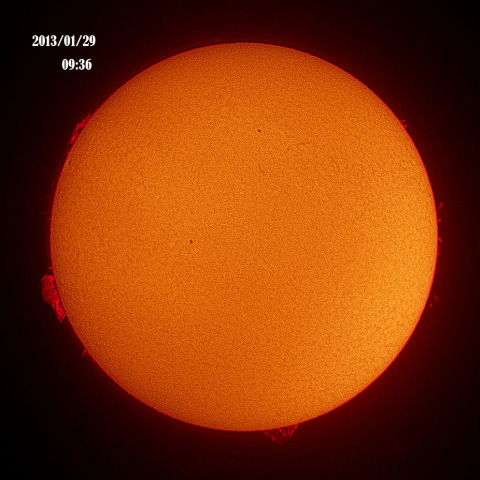 2013.01.29の太陽