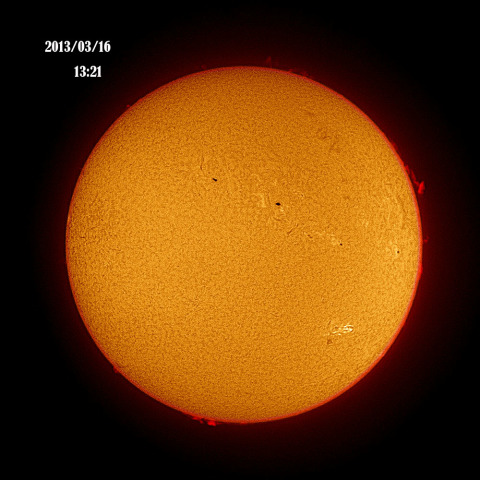 2013.03.16の太陽