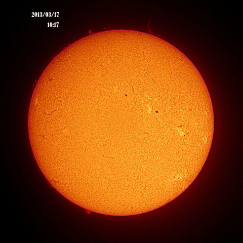 2013.03.17の太陽