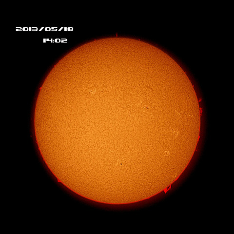 2013.05.18の太陽