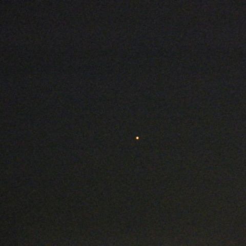 火星の接近・遠景