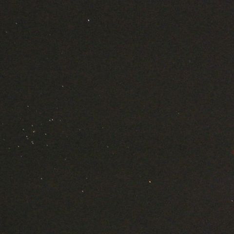 マルス（火星）とプレセベ星団。