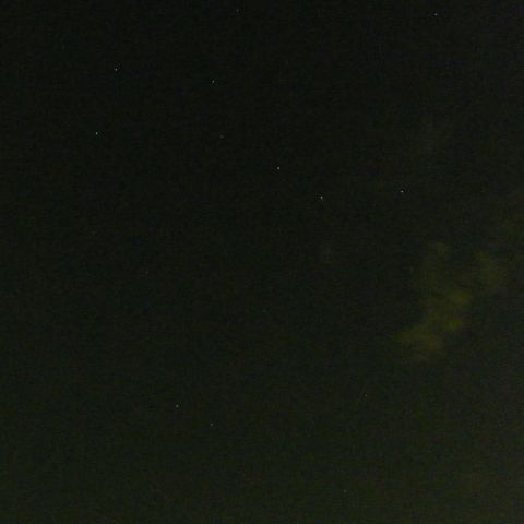 谷中湖の北斗七星・ポラリス